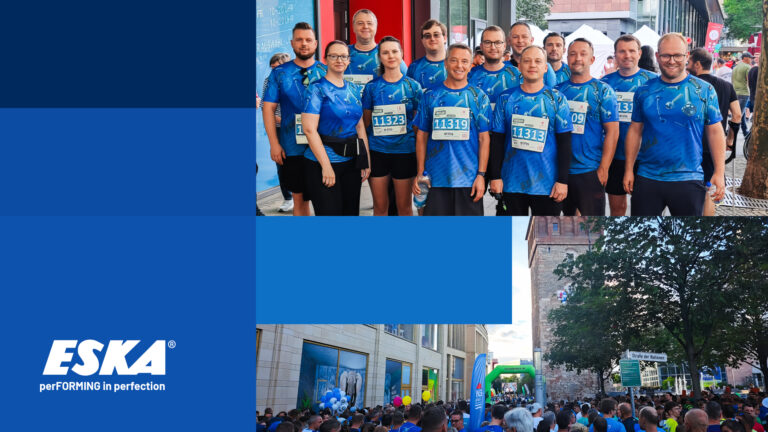Team ESKA beim Firmenlauf in Chemnitz 2025