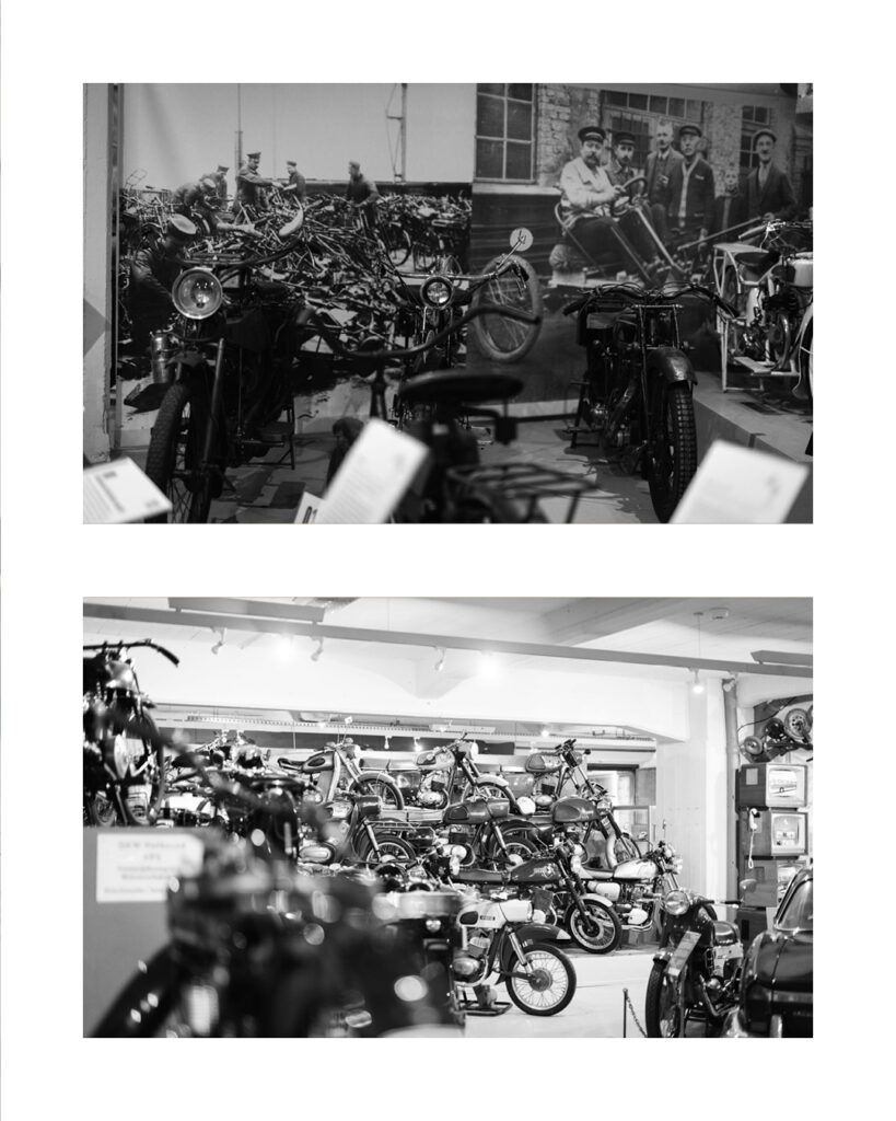 Motorradausstellung im Fahrzeugmuseum