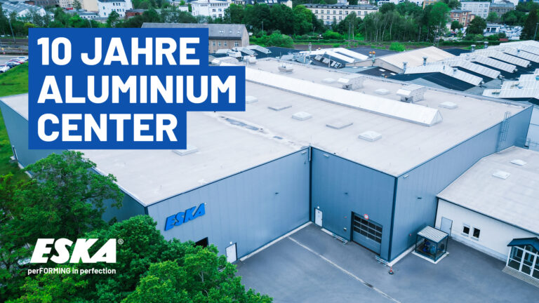 Luftbild auf das Aluminium Center von ESKA