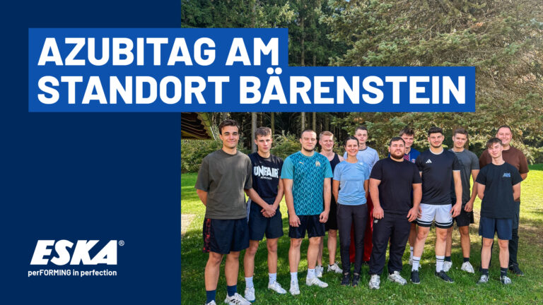 Azubutag bei ESKA, Gruppenfoto der Auszubildenden